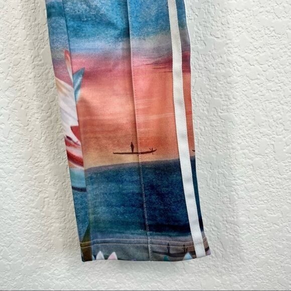 Adidas X The Farm Curso Dagua Firebird Lotus Water Track Pant - Picture 11 of 16